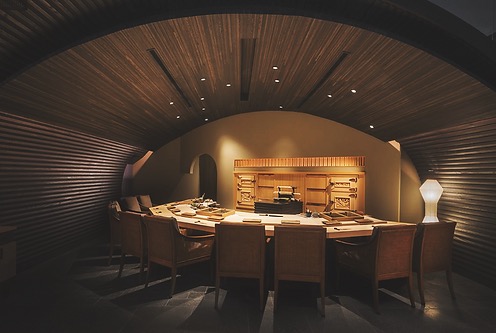 The intimate omakase counter at Sushi Sho inside the Ritz-Carlton Residences, Waikiki Beach.